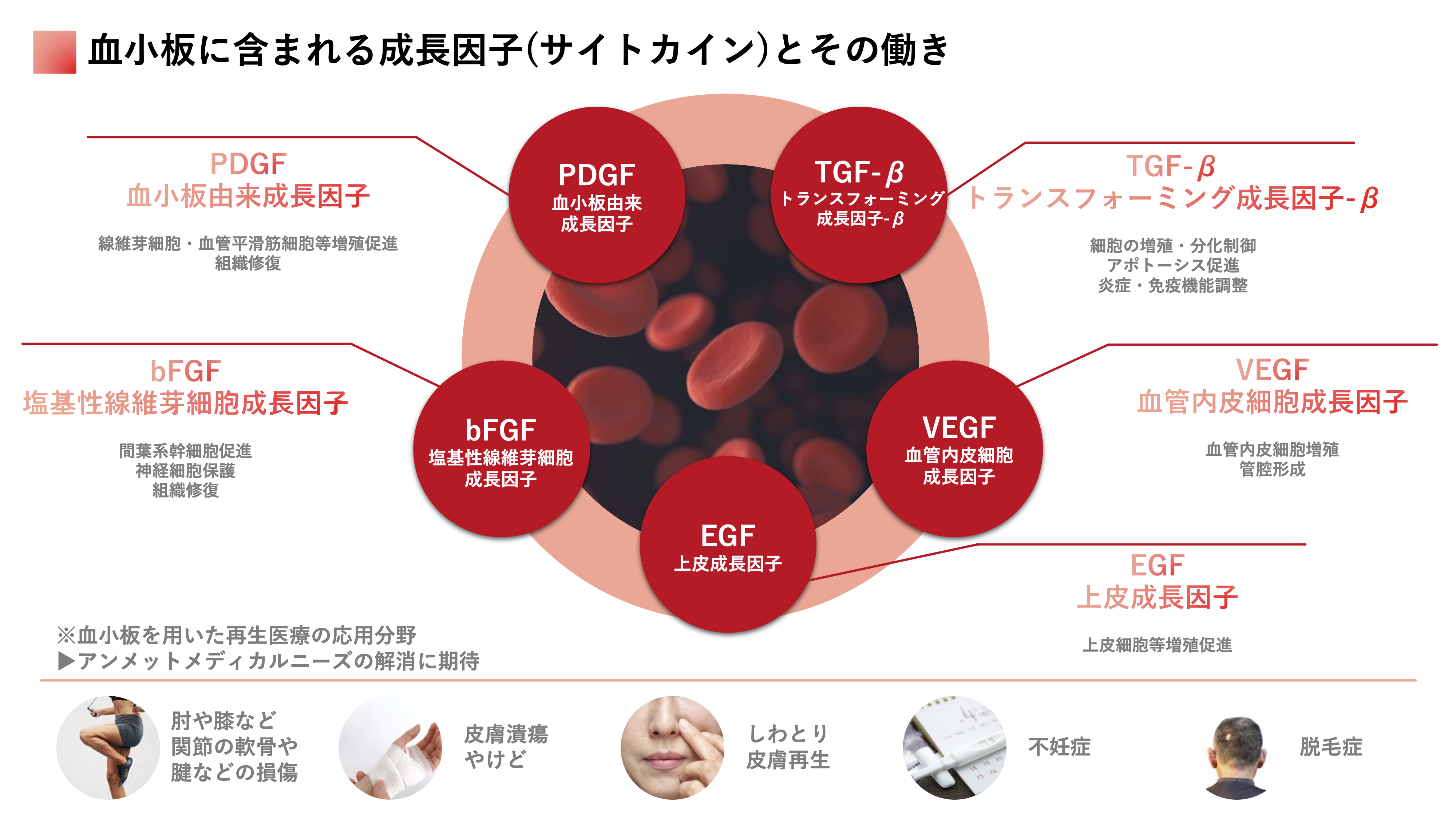 サイトカインの働きを表した図